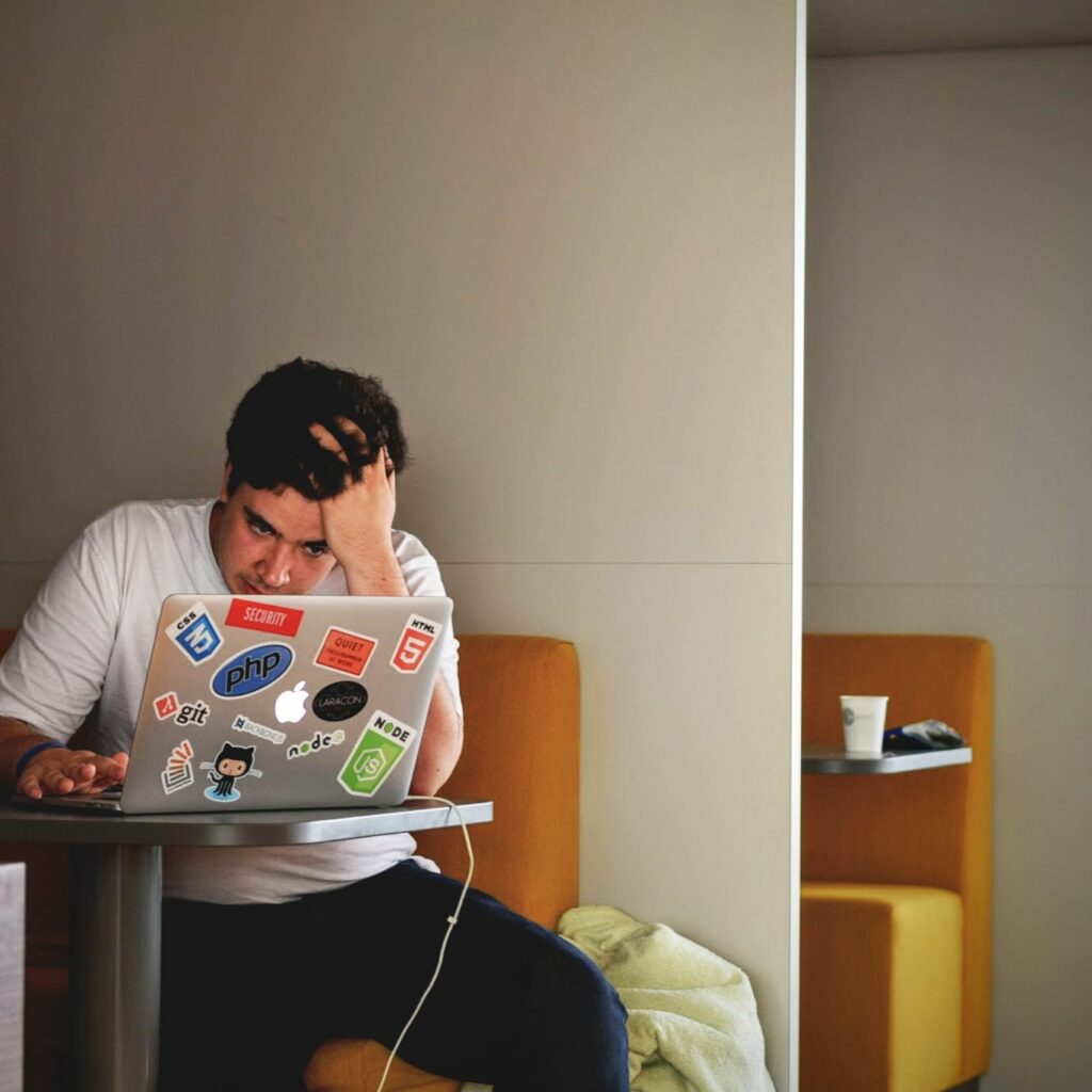 An image showing the frustrations startups can have